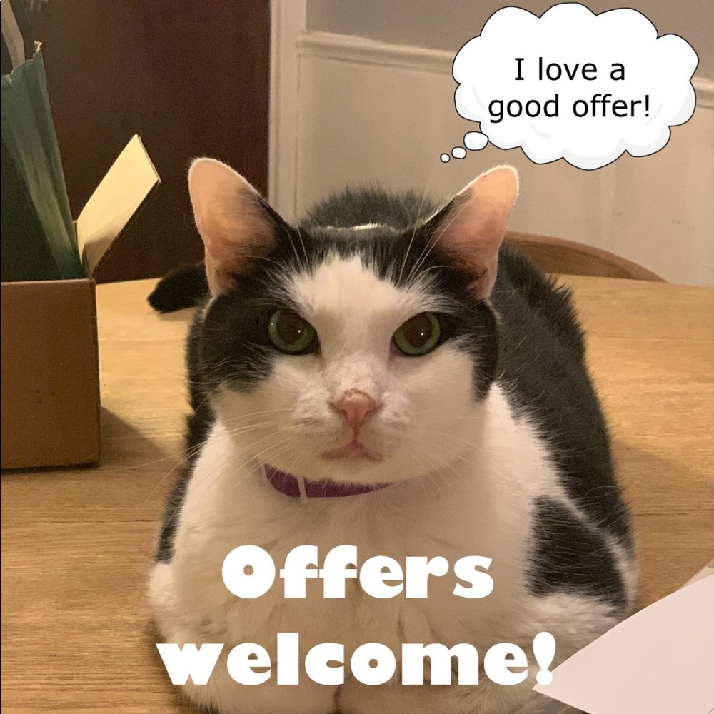 Jack Sparrow  💕 LOVES 💕 offers 🐟 & so do I!